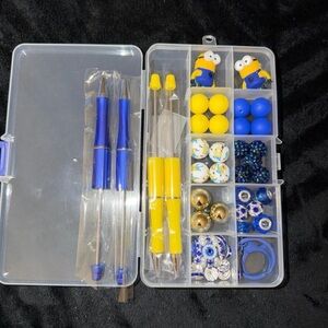 Minion-Themed Bead Craft pen set